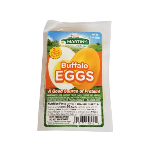 Pickled Buffalo Eggs 14 2-Egg Vacuum Pack