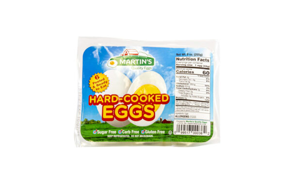 Hard cooked Eggs 6/6 Egg V/P