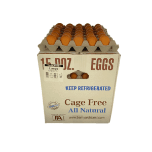 Barnyard's Best Large Brown Loose 15-Dozen