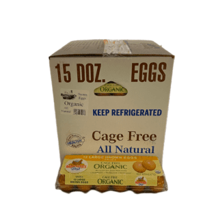 Barnyard's Best Organic Large Brown 15 1-Dozen