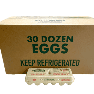 Large Brown 30 1-Dozen