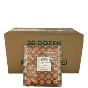Medium Brown Tray 12 30-Egg