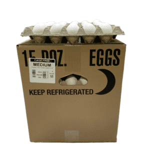 Cage Free Medium White Loose 15-Dozen